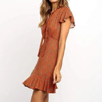 Robe Vintage Fleurie - Vignette | Dame Fleur