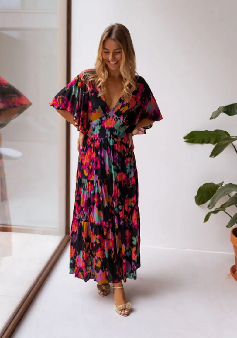 Robe Voile de Coton Fleurie | Dame Fleur