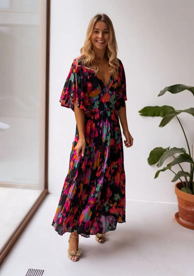 Robe Voile de Coton Fleurie | Dame Fleur