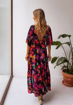 Robe Voile de Coton Fleurie - Vignette | Dame Fleur