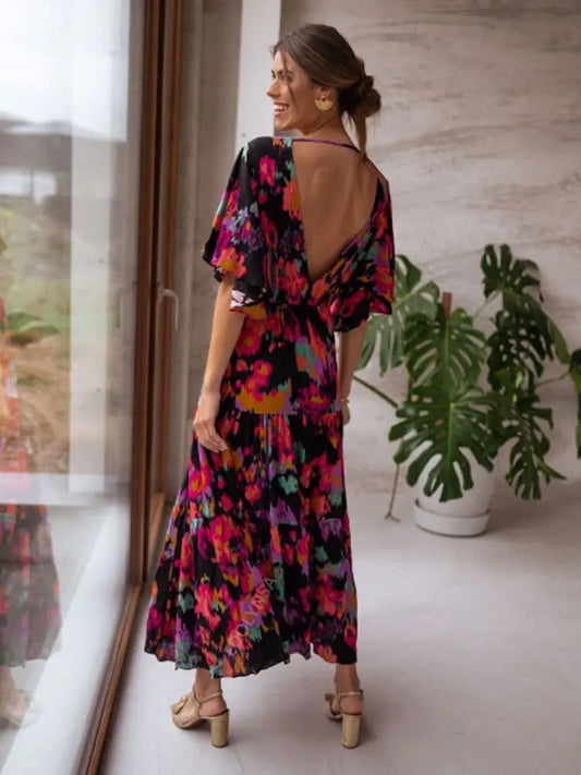 Robe Voile de Coton Fleurie | Dame Fleur