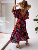 Robe Voile de Coton Fleurie - Vignette | Dame Fleur