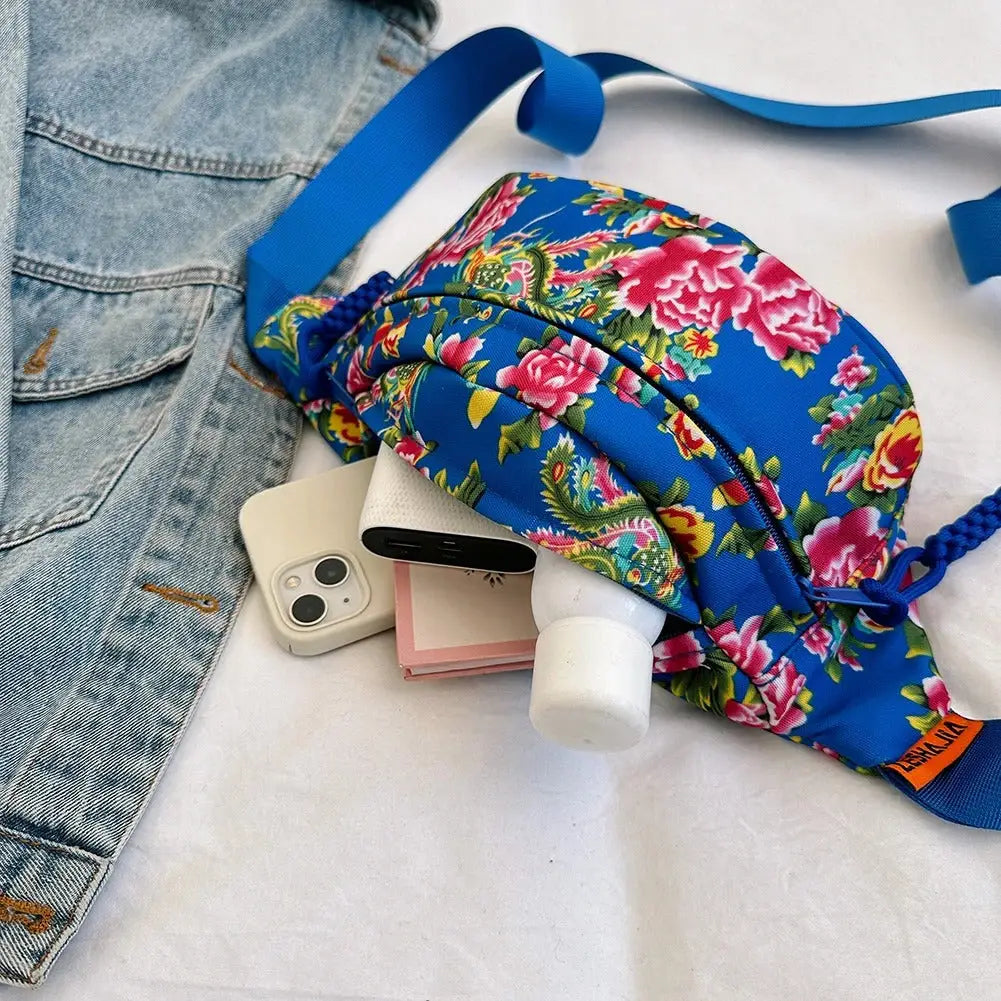 Sac Banane à Fleurs | Dame Fleur