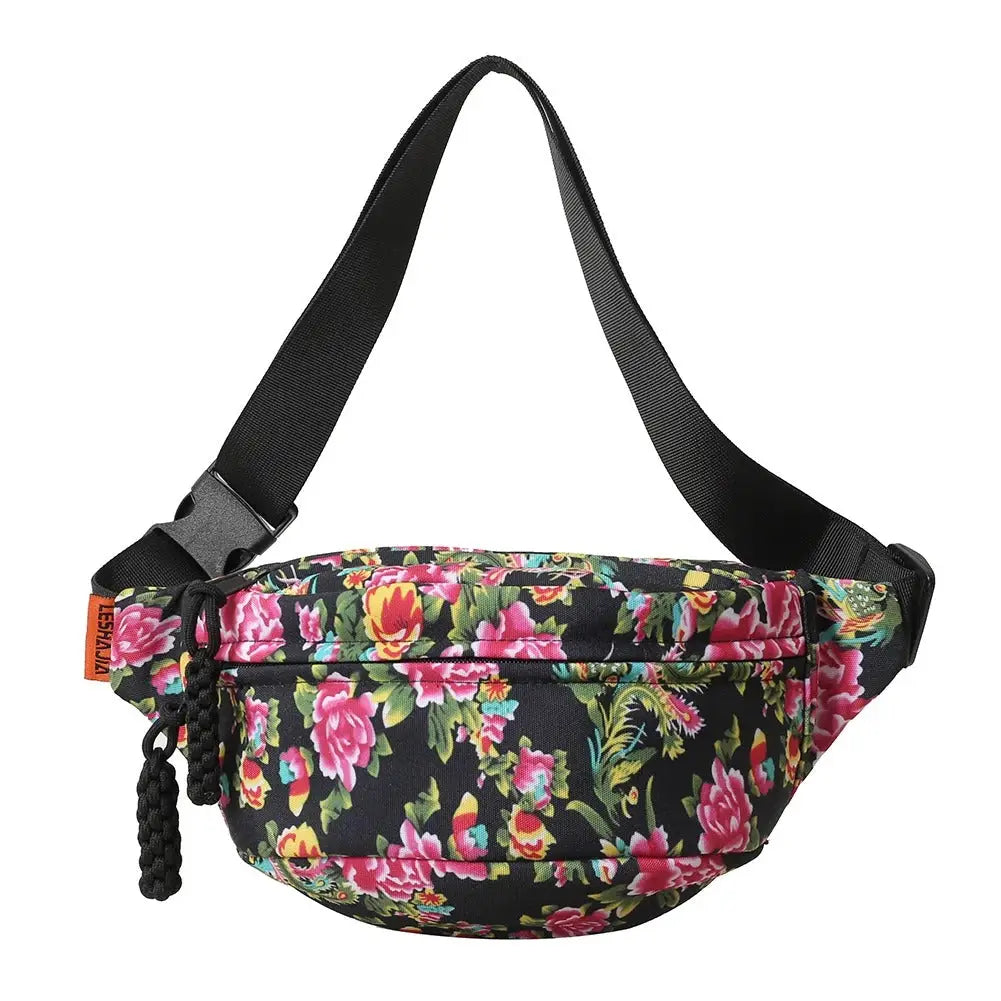 Sac Banane à Fleurs | Dame Fleur