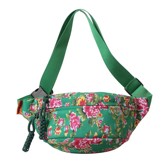 Sac Banane à Fleurs | Dame Fleur