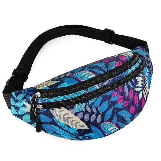 Sac Banane Tissu Fleuri | Dame Fleur