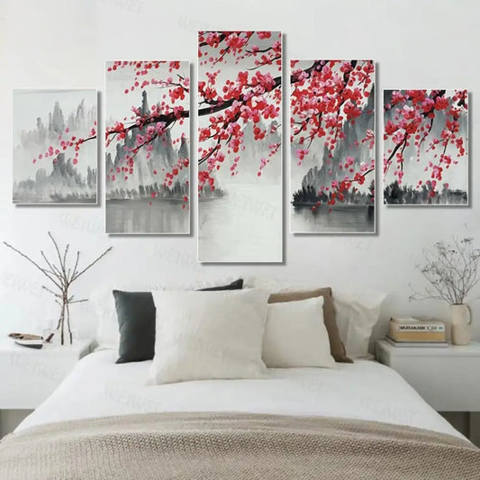 Tableau cerisier japonais | Dame Fleur