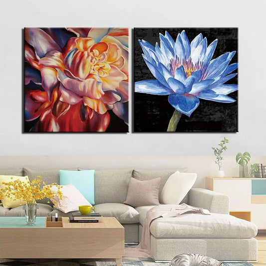 Tableaux Fleurs Originaux | Dame Fleur