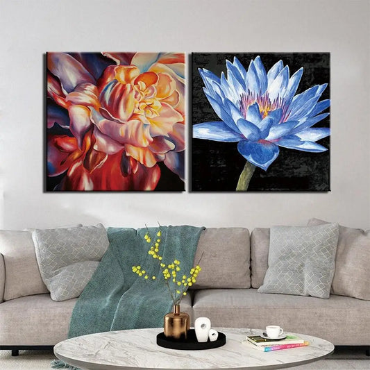 Tableaux Fleurs Originaux | Dame Fleur