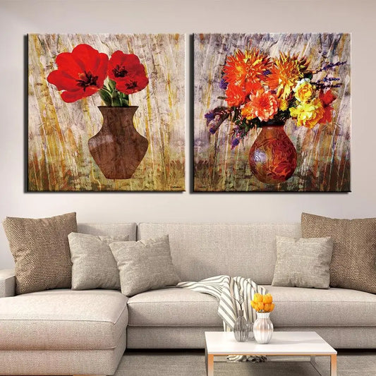 Tableaux Peintures Bouquets de Fleurs | Dame Fleur