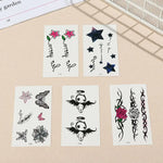 Tatouages Éphémères Fleur et Papillon – Pack 10 à 50 pièces - Vignette | Dame Fleur