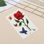 Tatouages Éphémères Fleur et Papillon – Pack 10 à 50 pièces - Vignette | Dame Fleur