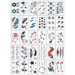 Tatouages Éphémères Fleur et Papillon – Pack 10 à 50 pièces - Vignette | Dame Fleur