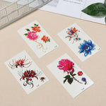 Tatouages Éphémères Fleur et Papillon – Pack 10 à 50 pièces - Vignette | Dame Fleur