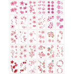 Tatouages Éphémères Fleurs de Cerisier – 30 Petits Motifs Étanches - Vignette | Dame Fleur