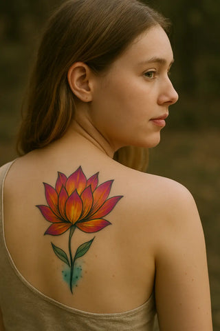 Tatouage Fleur de Lotus: Signification et Exemples