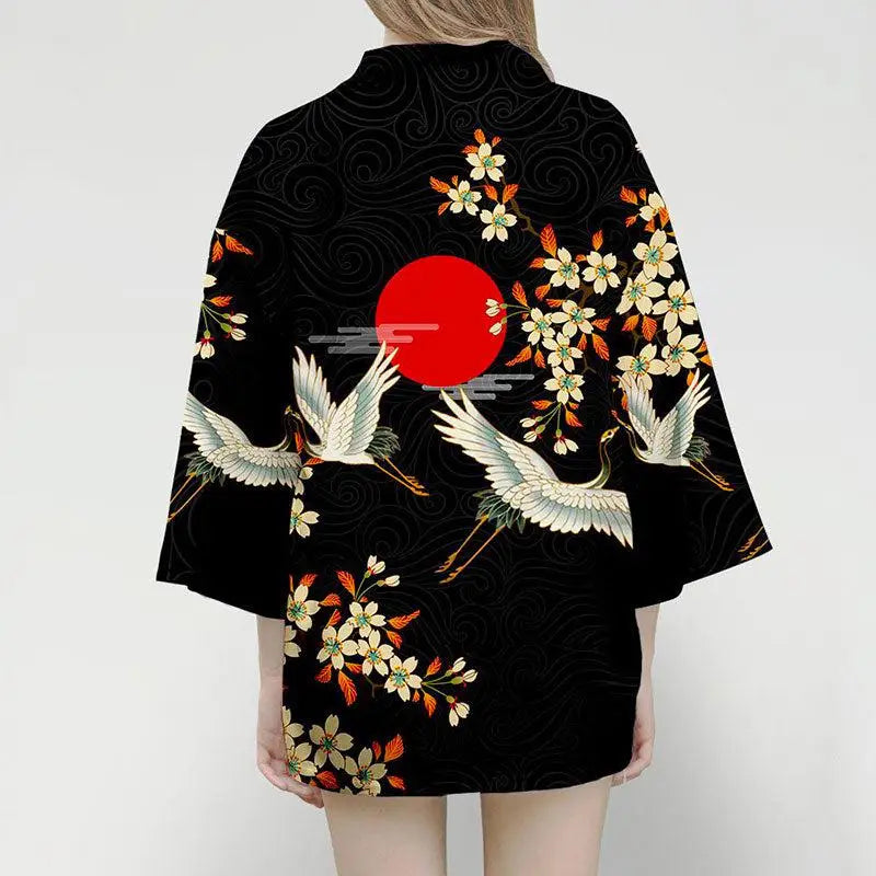 Veste Kimono à Fleurs | Dame Fleur