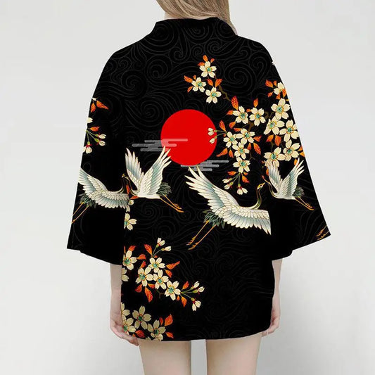 Veste Kimono à Fleurs | Dame Fleur