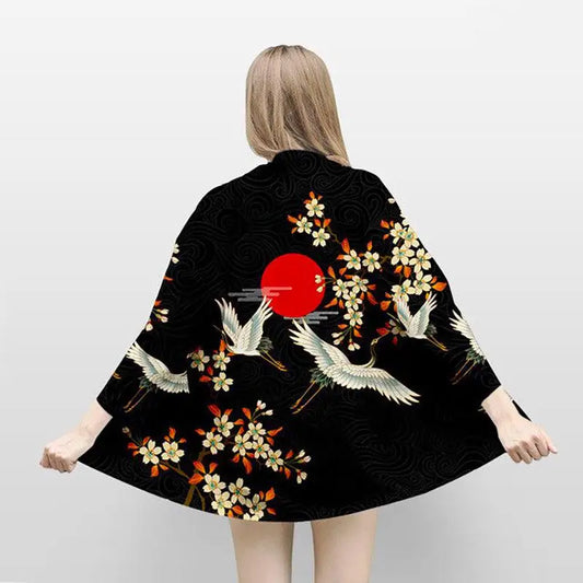 Veste Kimono à Fleurs | Dame Fleur