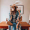 Veste Kimono Fleuri Chic | Dame Fleur