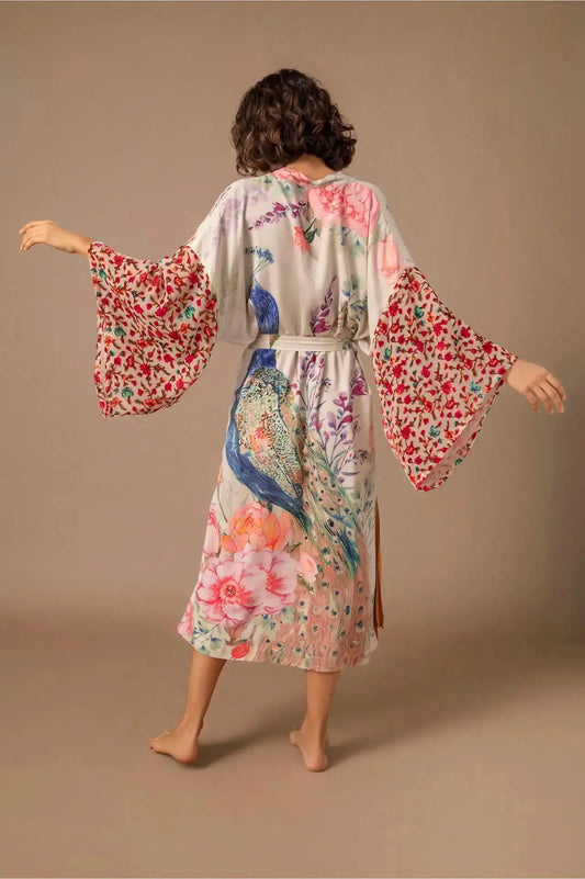 Veste Kimono Fleurie Femme | Dame Fleur