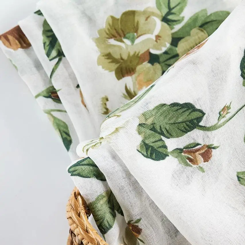 Voilage motif floral | Dame Fleur