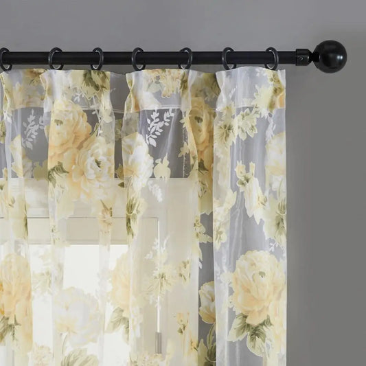 Voilages pivoines | Dame Fleur