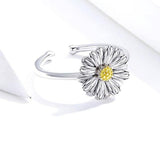 Bague Fleur<br> Marguerite (Argent)